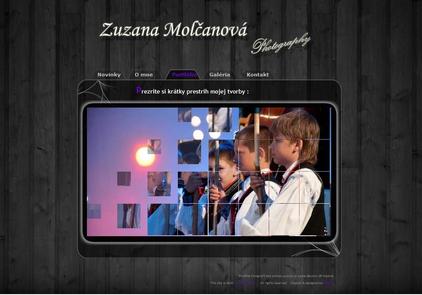 <a href="http://www.fotozuzana.com/" target="_blank" rel="nofollow nofollow" style="cursor: pointer; color: rgb(59, 89, 152); text-decoration: none; font-family: 'lucida grande', tahoma, verdana, arial, sans-serif; line-height: 18px; text-align: left; background-color: rgb(255, 255, 255); ">www.fotozuzana.com</a><span style="color: rgb(51, 51, 51); font-family: 'lucida grande', tahoma, verdana, arial, sans-serif; line-height: 18px; text-align: left; background-color: rgb(255, 255, 255); ">&nbsp;je jednoduchá, reprezentatívna webstránka, ktorá je peknou vizitkou pre každého fotografa. Stránka využíva moderné technológie, ktoré vytvárajú zaujímavé a vkusné efekty. Stránka obsahuje kompletnú galériu, jednoduchú správu fotografií, ablumov a popisu, bez akýchkoľvek znalostí programovania.</span>