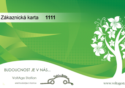 Návrh tankovací kartičky pro ekologické mobily